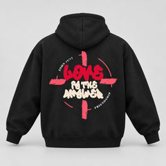 LOVE IS THE ANSWER | BOXY FLEECE HOODIE
