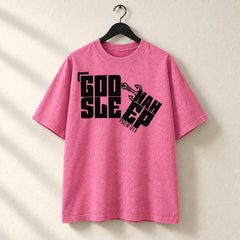 GOD NAH SLEEP | SNOW-WASHED - SIGNATURE