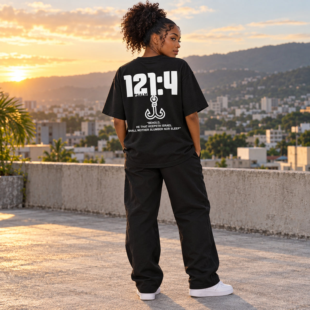 GOD NAH SLEEP | OVERSIZED TEE