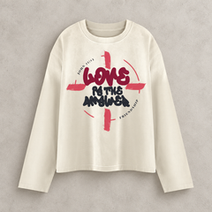 LOVE IS THE ANSWER | SUNFADE LONG-SLEEVE TEE