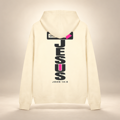 JESUS ONE WAY | HEAVYWEIGHT FULL-ZIP HOODIE