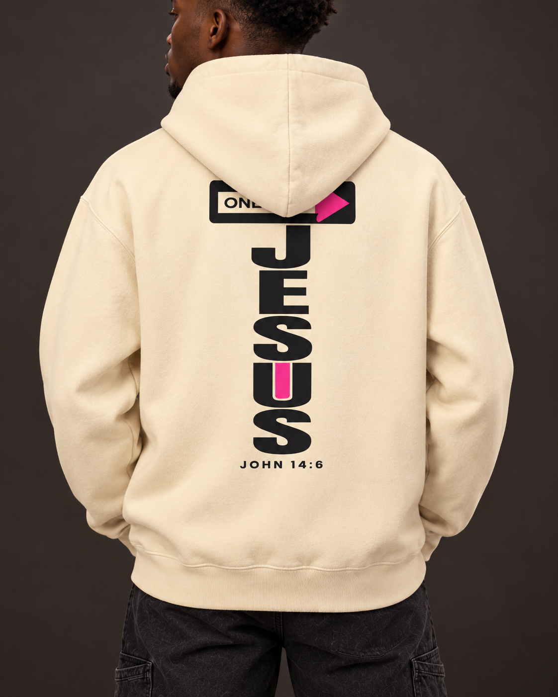 JESUS ONE WAY | HEAVYWEIGHT FULL-ZIP HOODIE