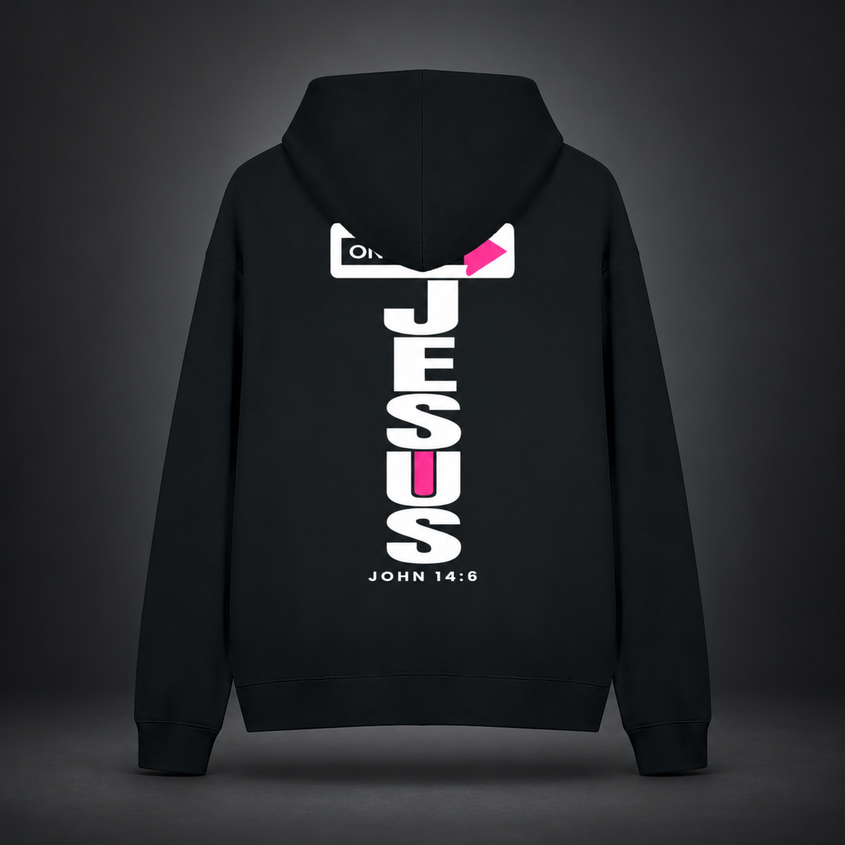 JESUS ONE WAY | HEAVYWEIGHT FULL-ZIP HOODIE