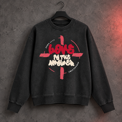 LOVE IS THE ANSWER | VINTAGE WASH CREWNECK SWEATSHIRT