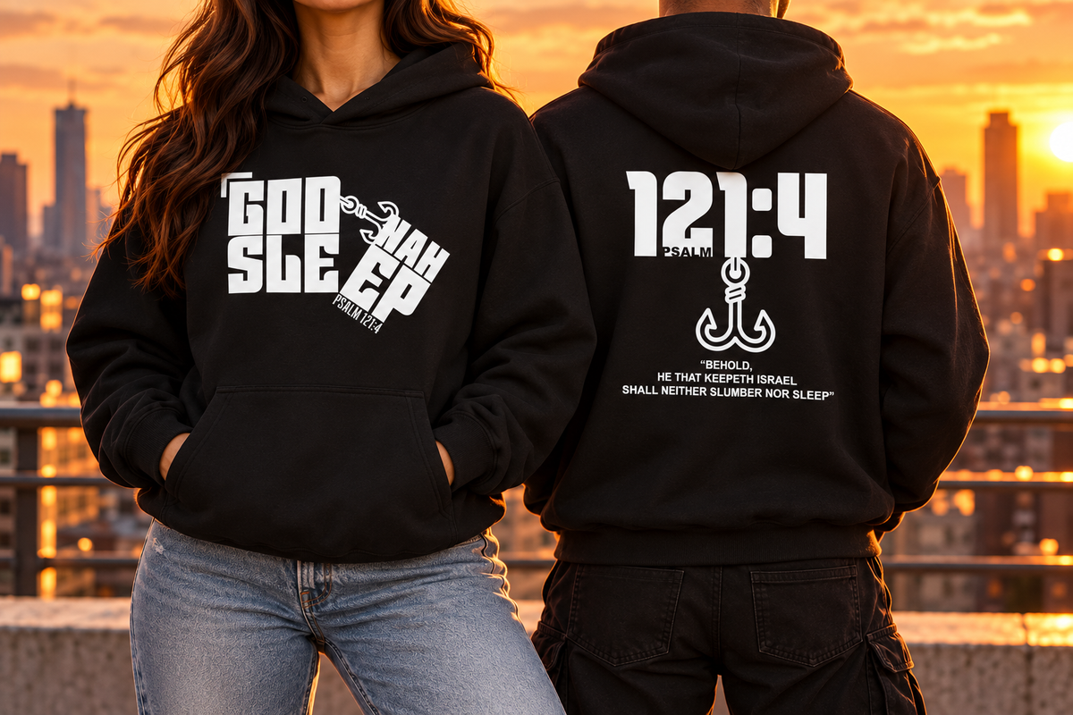 GOD NAH SLEEP | OVERSIZED ESSENTIAL HEAVYWEIGHT HOODIE