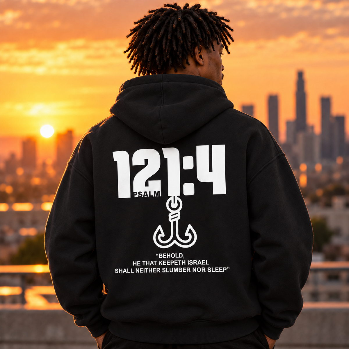 GOD NAH SLEEP | PREMIUM ZIP-UP HOODIE