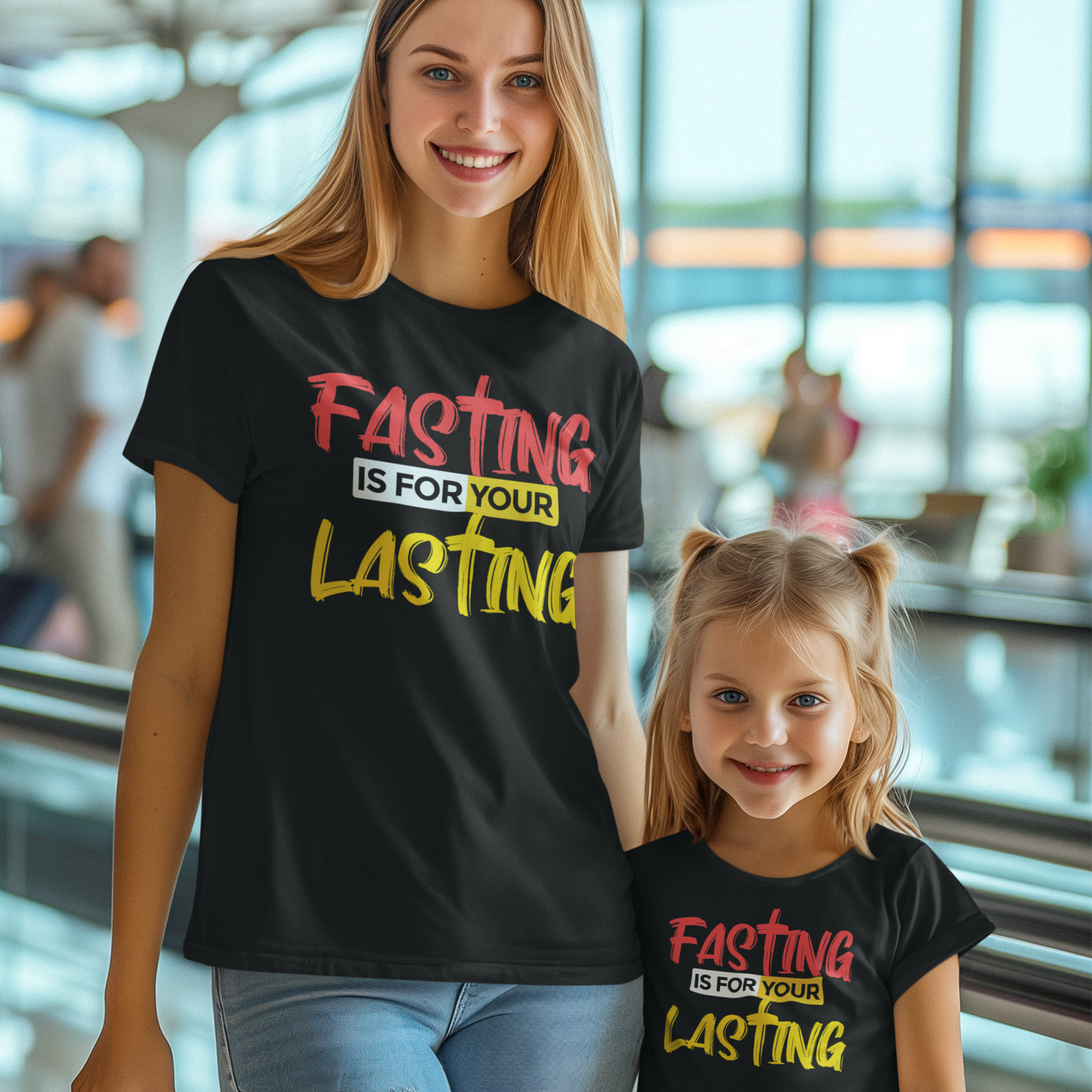 Fasting Is For Your Lasting | Premium T-Shirt | JacoderFaithwear