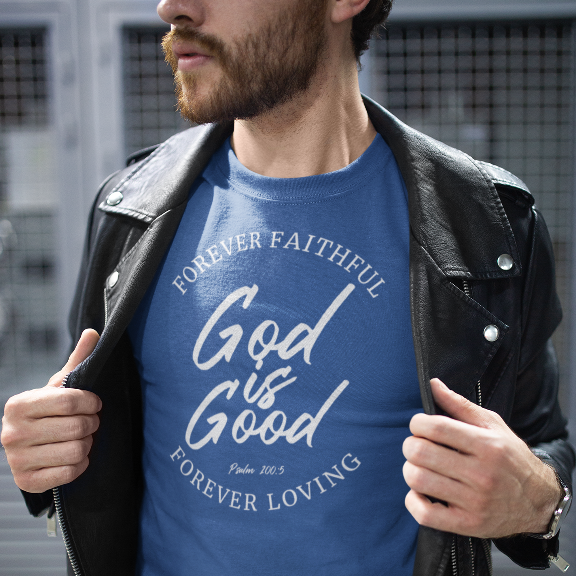 God Is Good | Premium Reversed T-Shirt | JacoderFaithwear