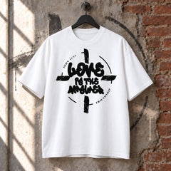 LOVE IS THE ANSWER | OVERSIZED TEE