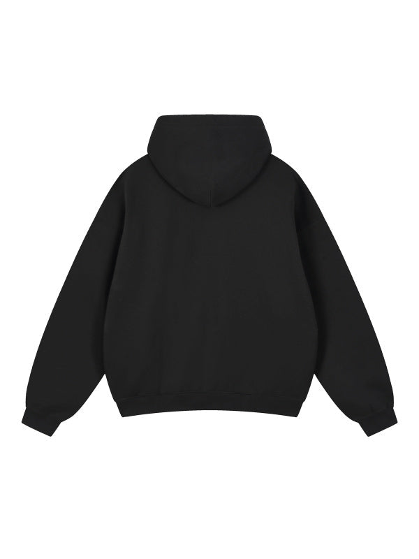 LOVE IS THE ANSWER | BOXY FLEECE HOODIE