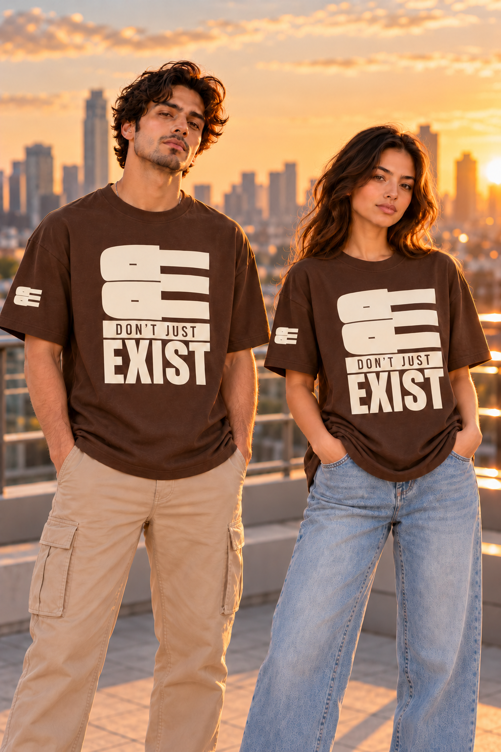 BE - DON’T JUST EXIST | OVERSIZED TEE