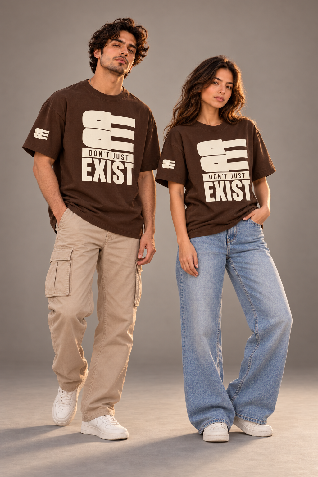 BE - DON’T JUST EXIST | OVERSIZED TEE
