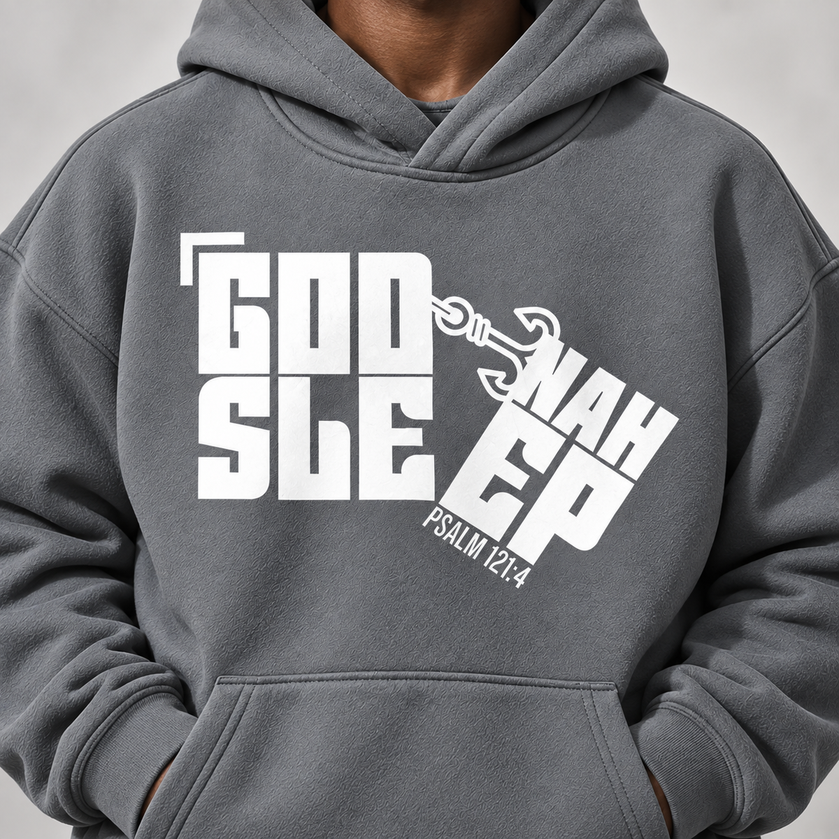 GOD NAH SLEEP | OVERSIZED HOODIE