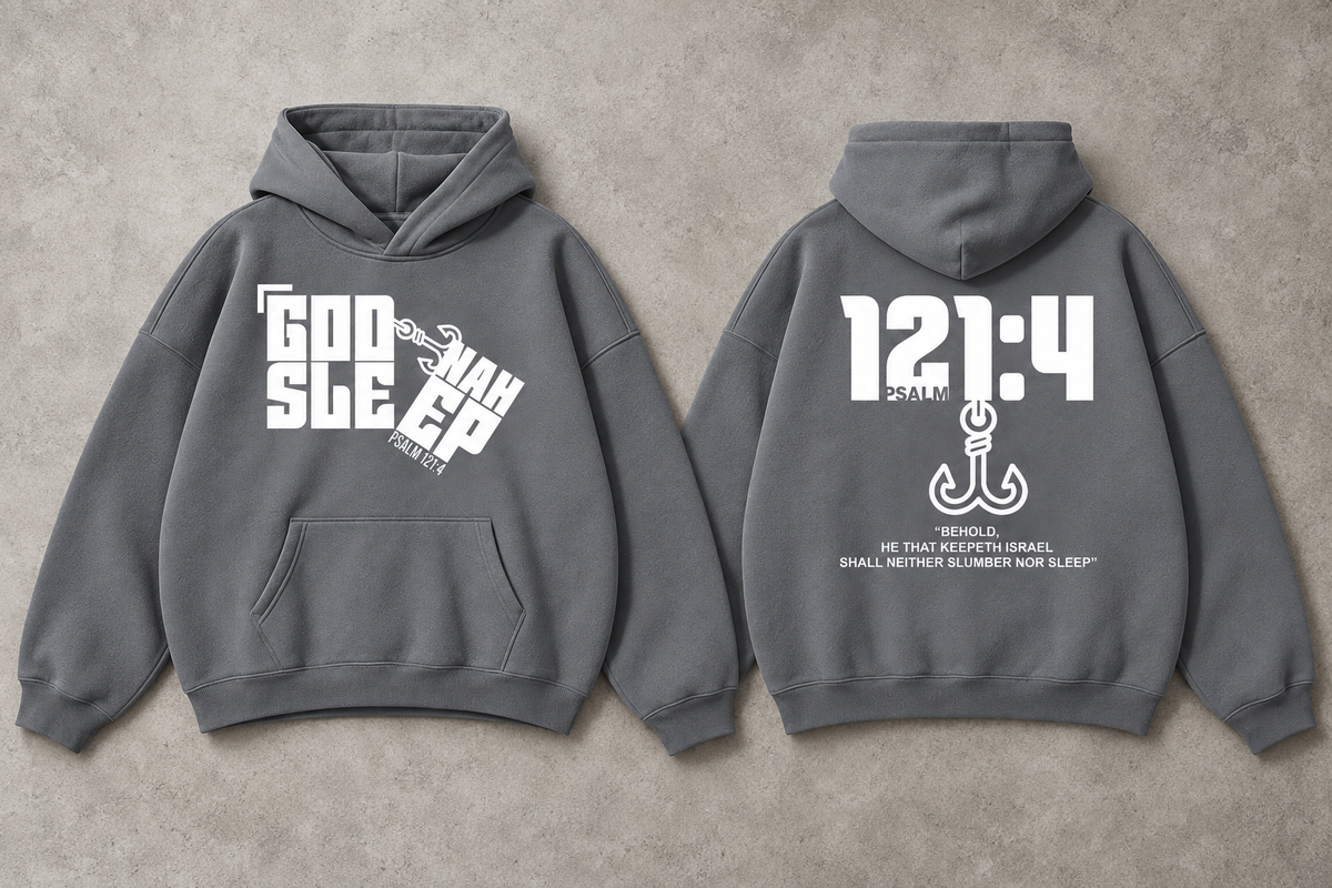 GOD NAH SLEEP | OVERSIZED HOODIE