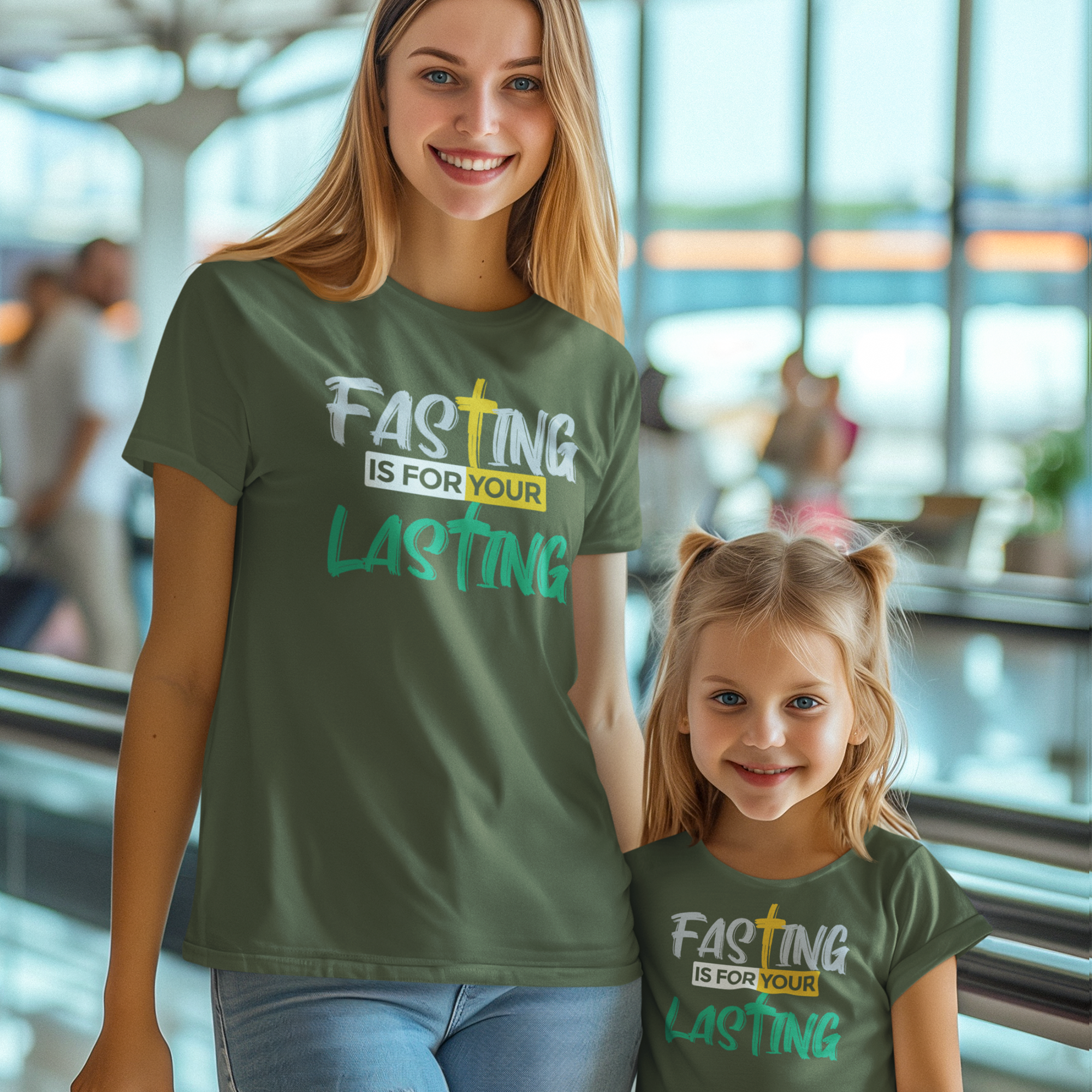 Fasting Is For Your Lasting | Premium T-Shirt | JacoderFaithwear