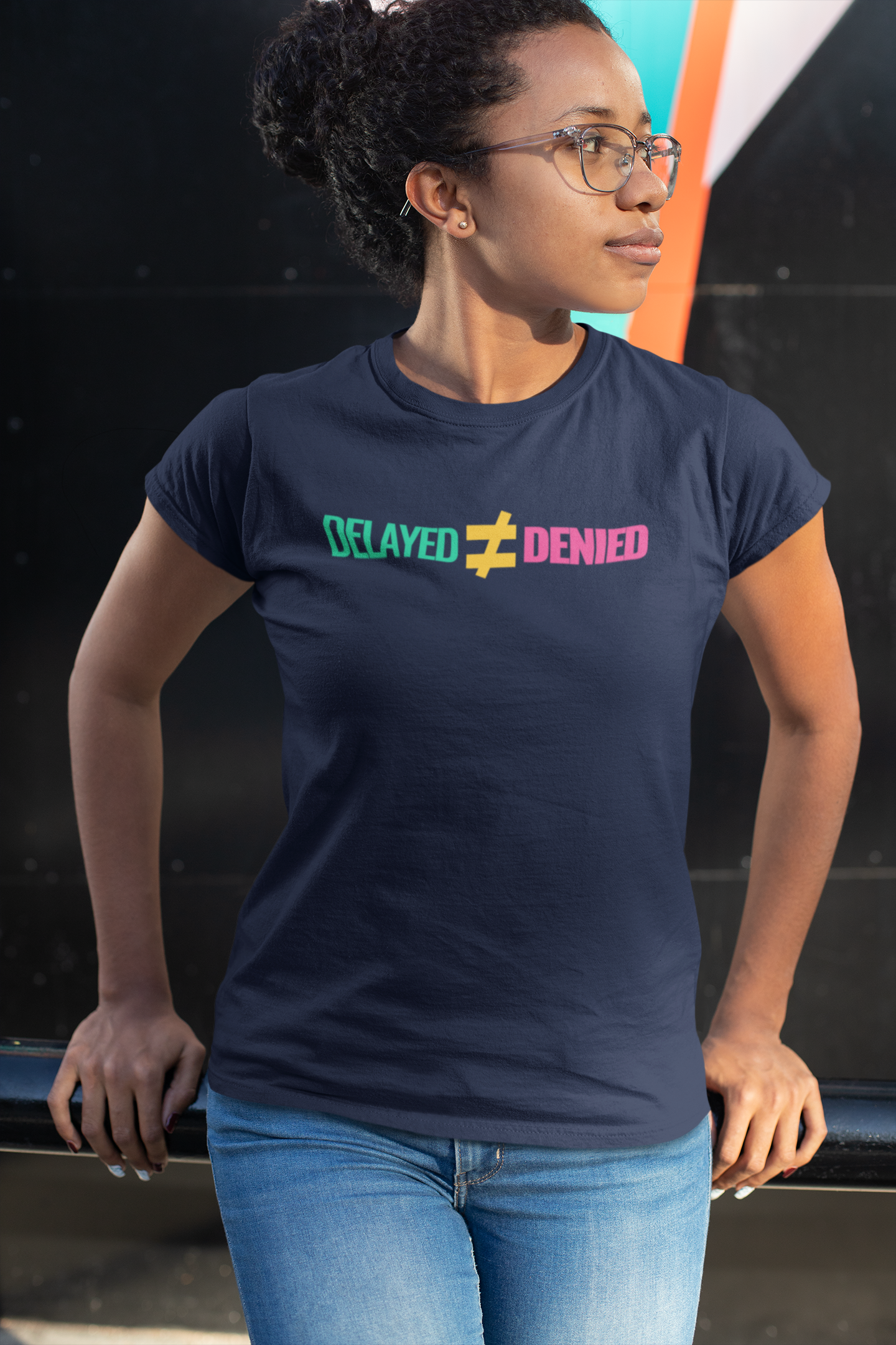 Delayed Not Denied | Premium T-Shirt | JacoderFaithwear