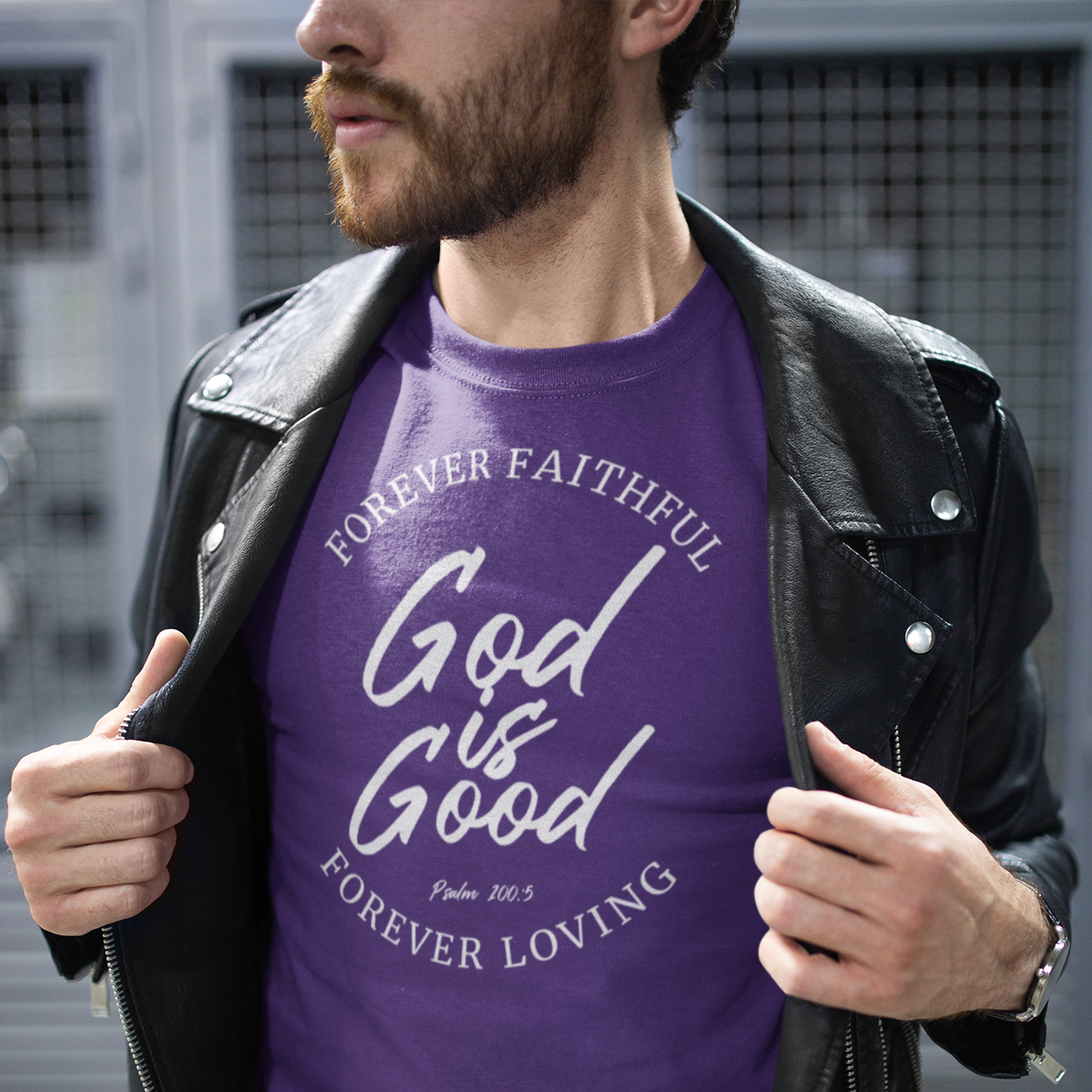 God Is Good | Premium Reversed T-Shirt | JacoderFaithwear