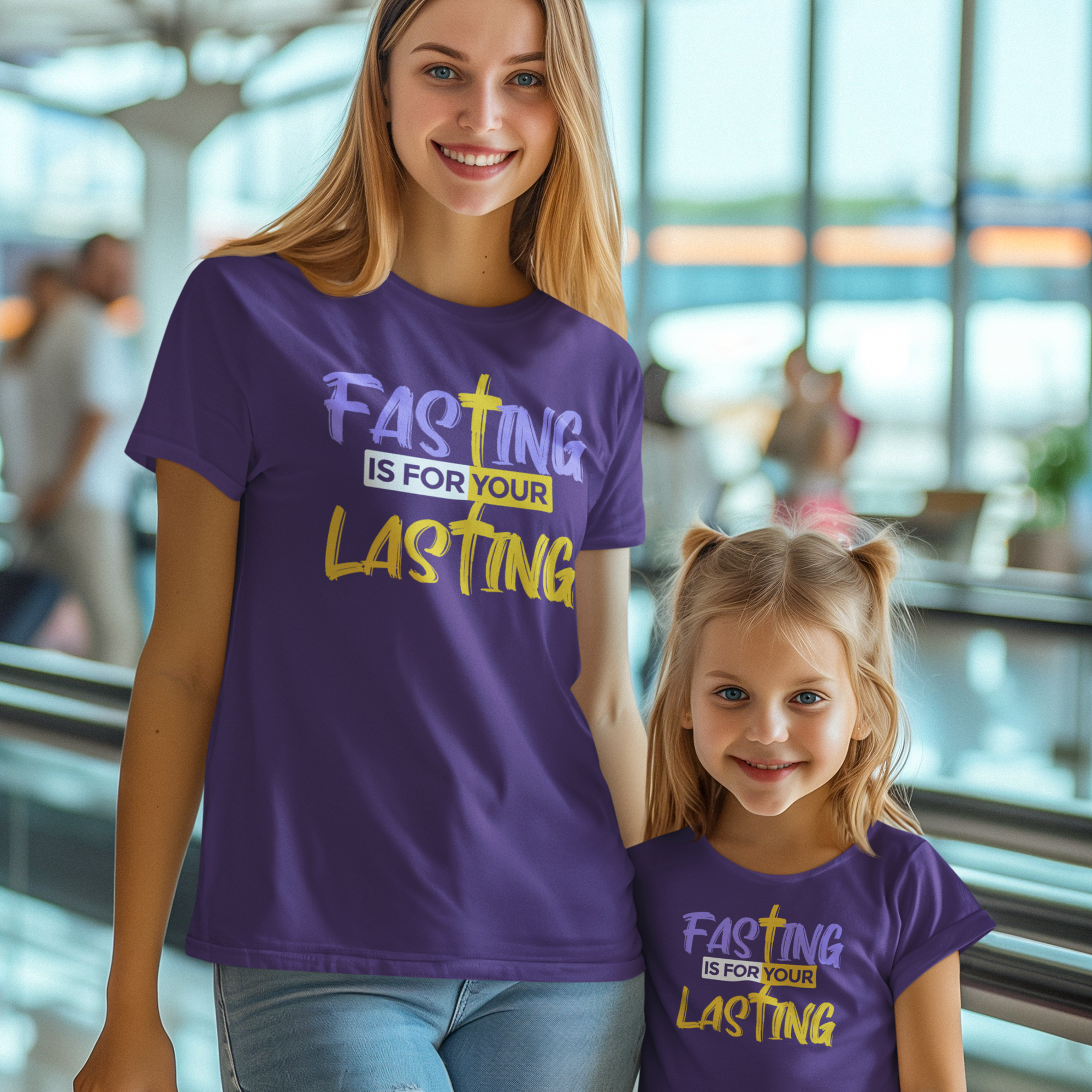 Fasting Is For Your Lasting | Premium T-Shirt | JacoderFaithwear