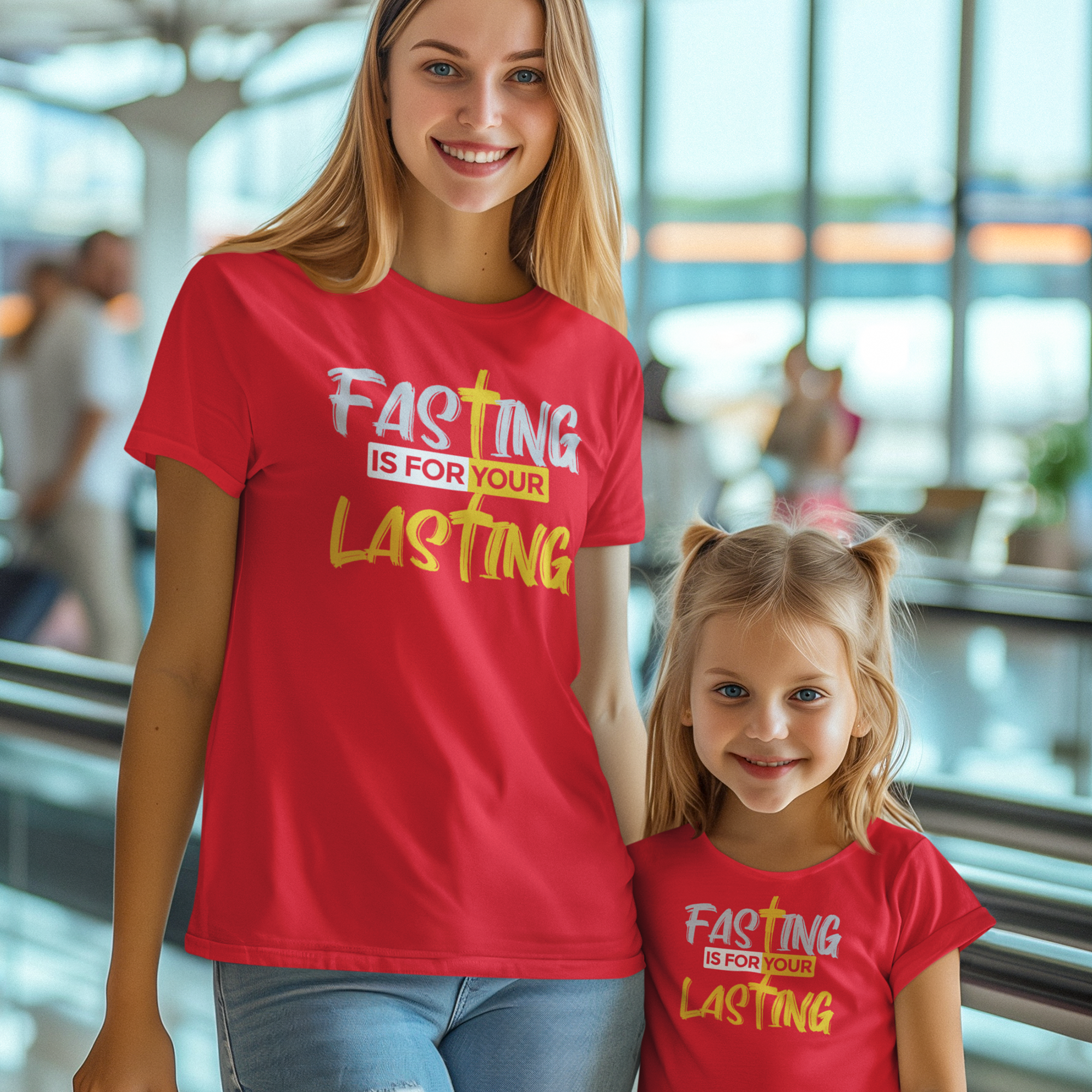 Fasting Is For Your Lasting | Premium T-Shirt | JacoderFaithwear