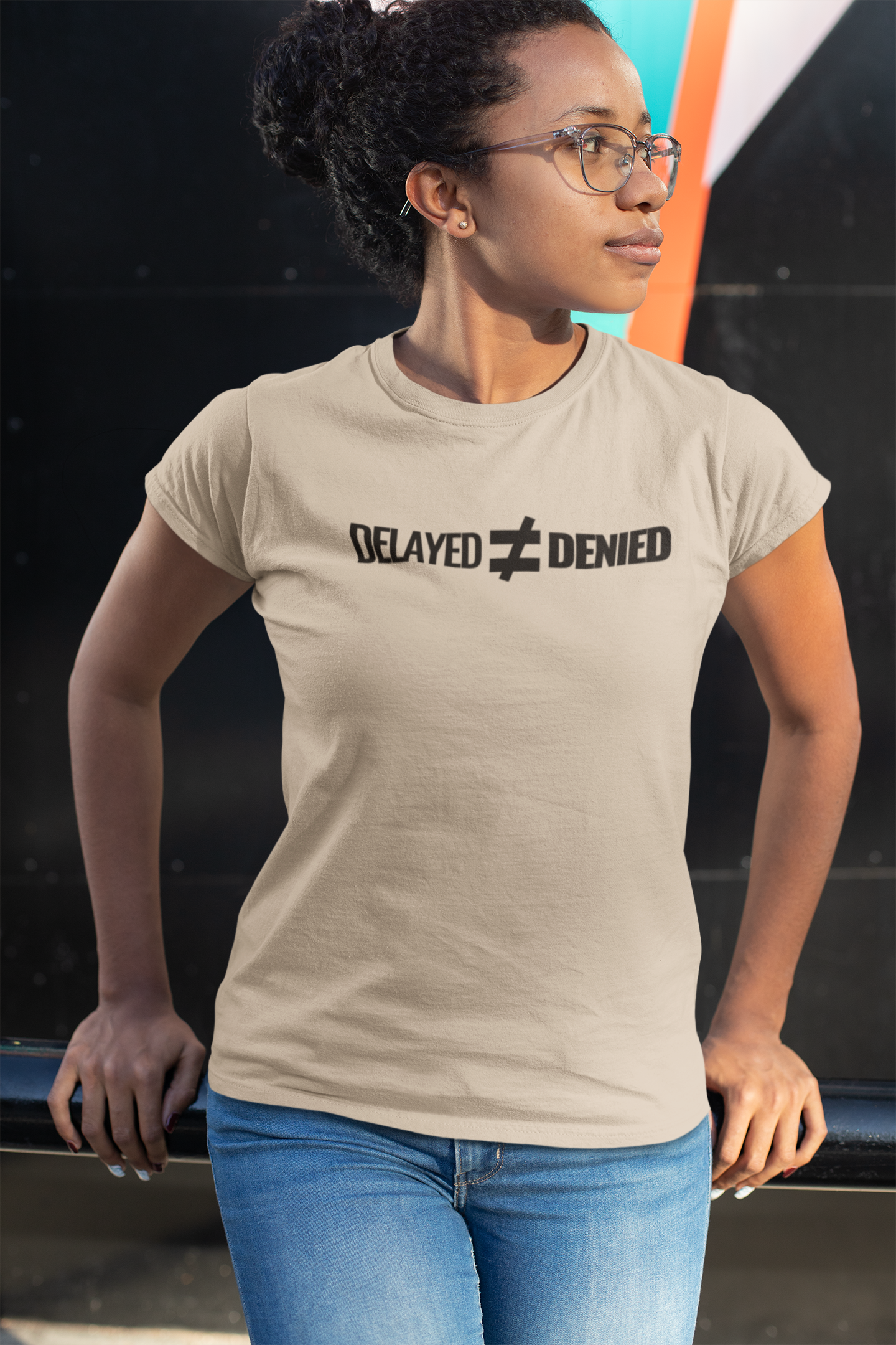 Delayed Not Denied | Premium T-Shirt | JacoderFaithwear