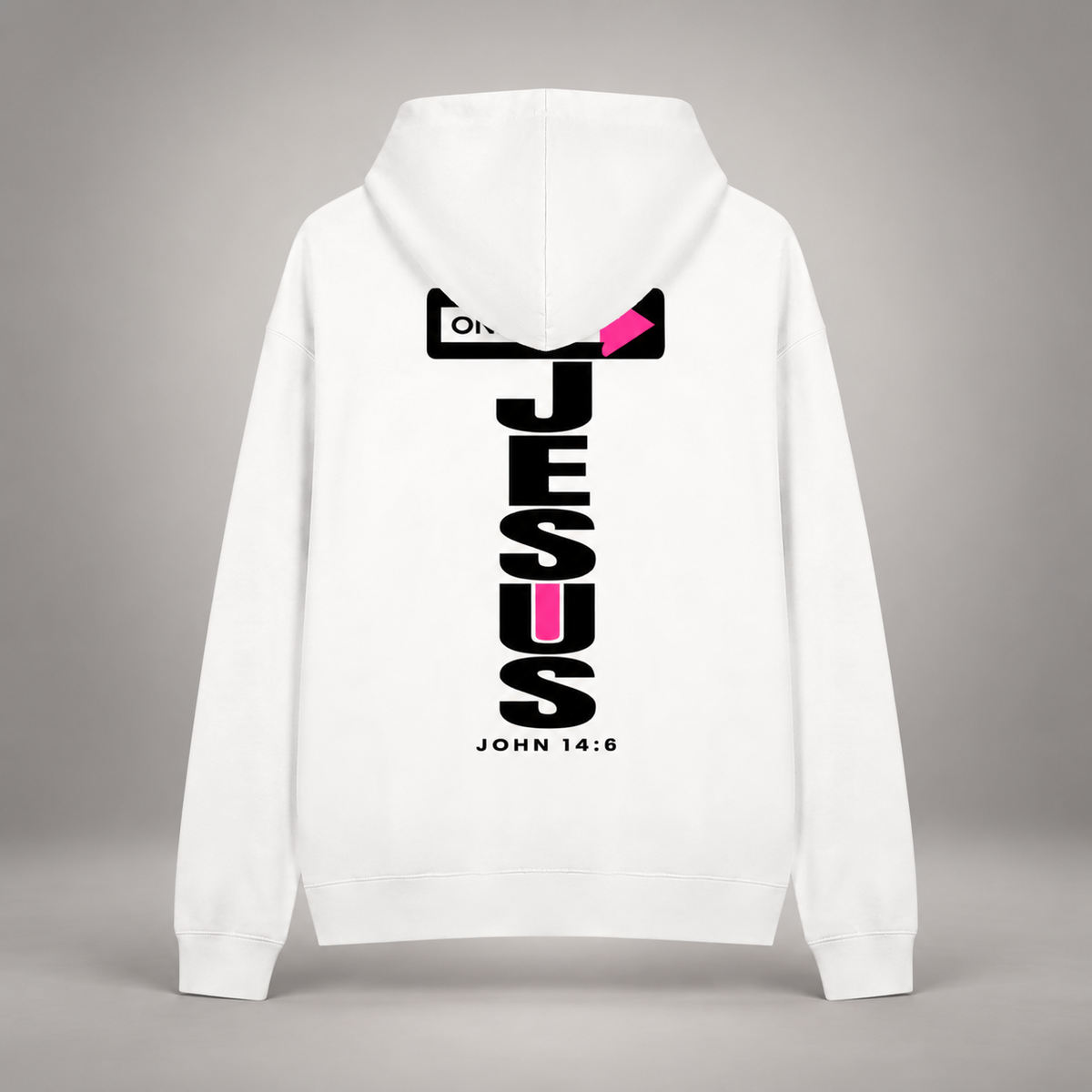 JESUS ONE WAY | HEAVYWEIGHT FULL-ZIP HOODIE