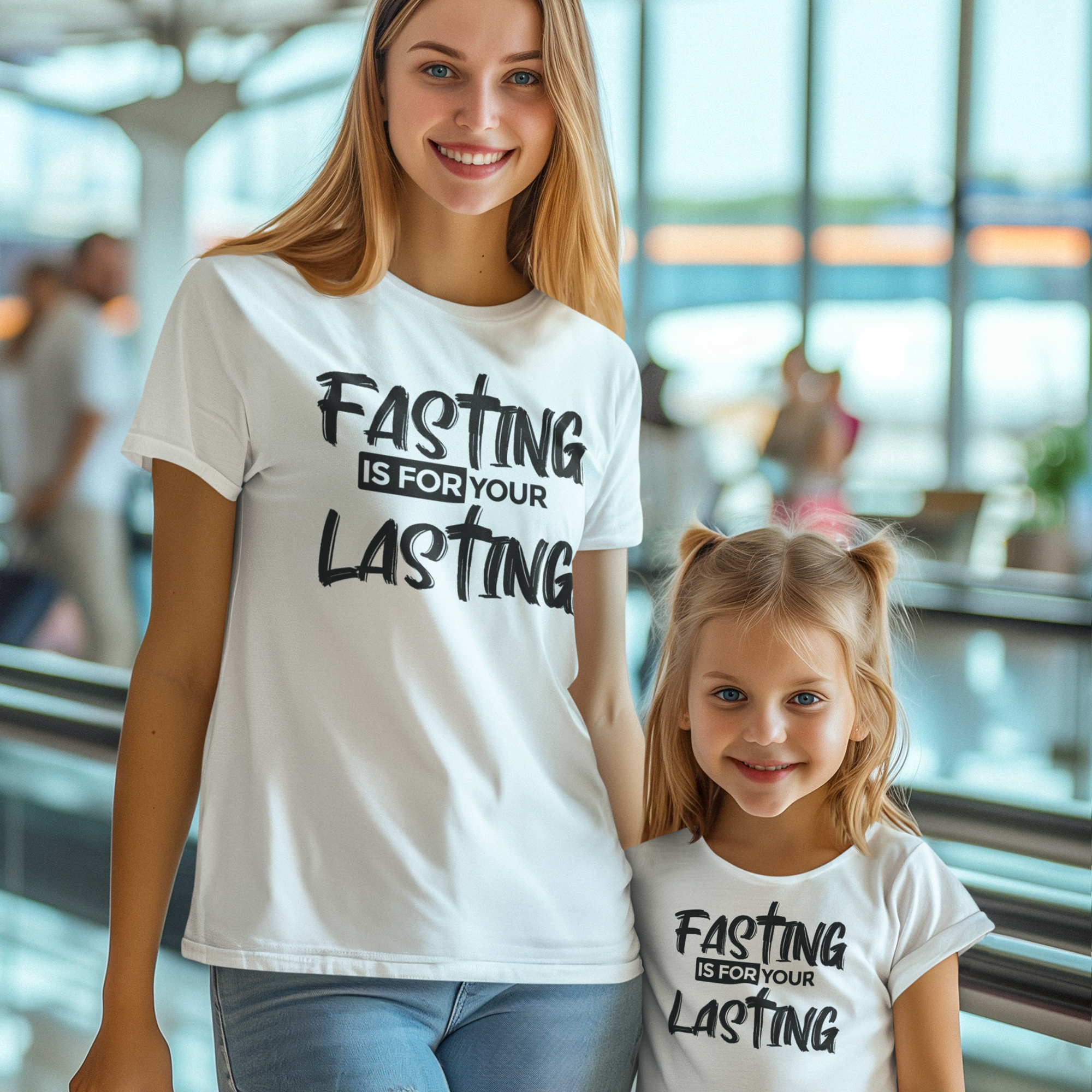 Fasting Is For Your Lasting | Premium T-Shirt | JacoderFaithwear
