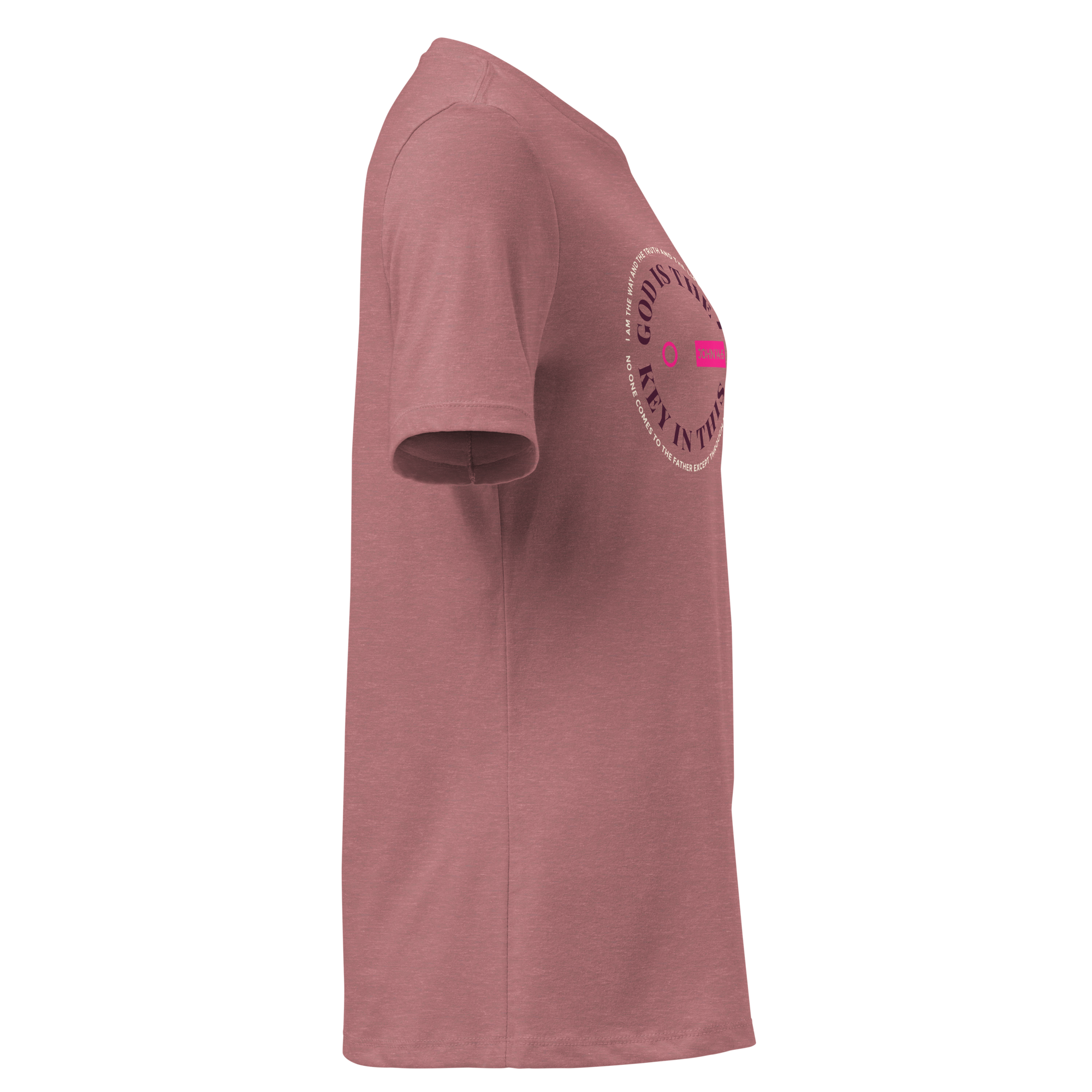 God Is The Key In This Life | Premium Women’s T-Shirt | JacoderFaithwear